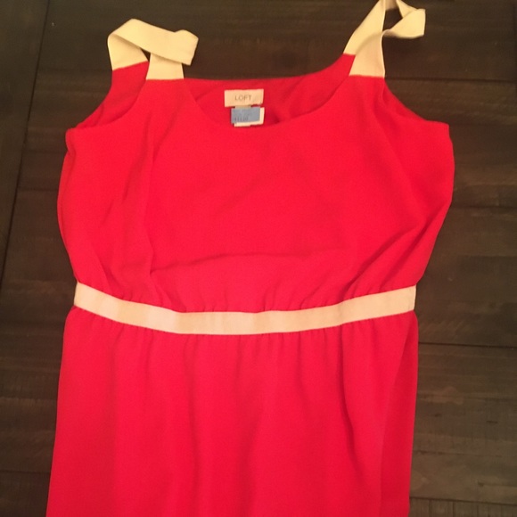 Loft - size 12 Red dress - Picture 3 of 3